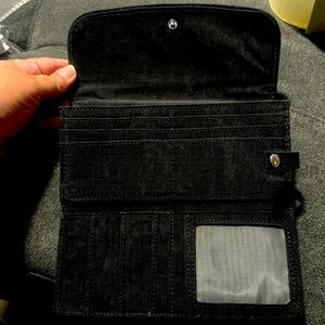 Kipling Black Teddi Wallet